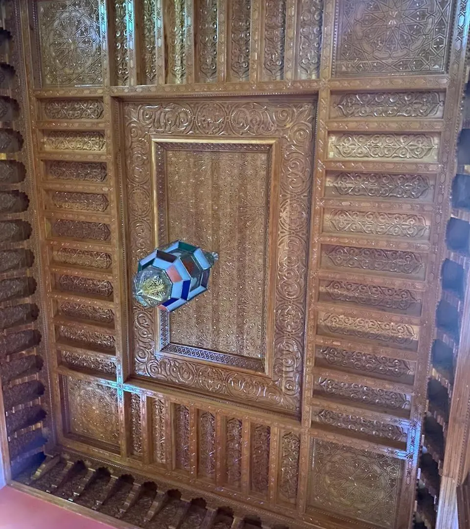 Riad Tichka Piscine Palmeraie Marrakesh Marocko